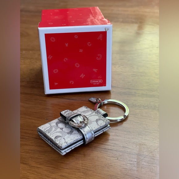 Coach Accessories Coach Keychain Picture Frame Bag Charm In